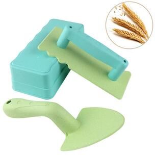 Uplifted Trends Winter Beach Sand Shovel Toy Set Parent Child Interactive Snow And Beach Toy For Halloween & Christmas Gifts green