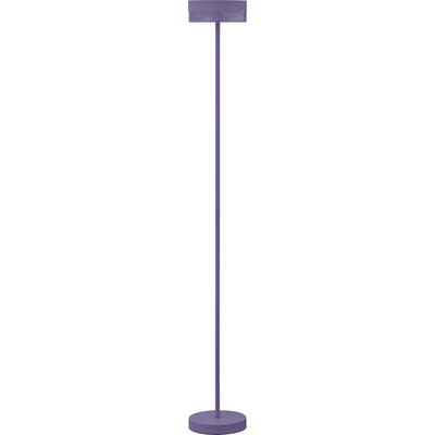 LED Stehlampe "MESH-B", lila (violett), 1, Ø 16cm H: 120cm, 1 Stk., HELL HÖLLISCH GUTES LICHT, Leuchten, Tastdimmer, LED Stehlampe