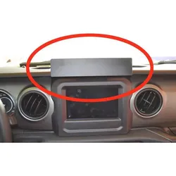 Brodit ProClip (extra stabil) für Jeep Wrangler, ab Bj. 2018, Smartphone Halterung, Grau