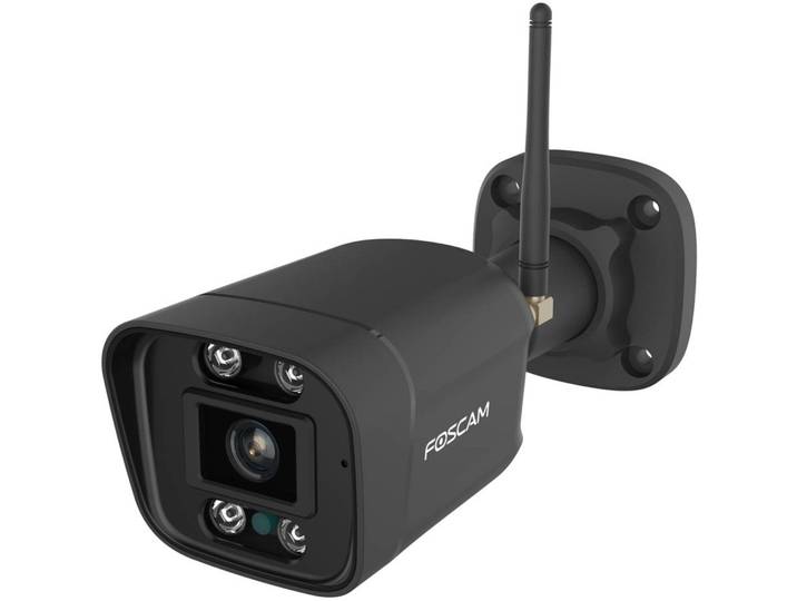 Foscam V5P - IP-Sicherheitskamera - Draußen - Kabelgebunden - Amazon Alexa & Google Assistant - 4500 K - Extern