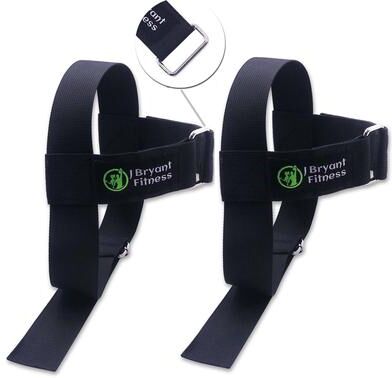 Youfap Market Leg Muscle Strengthen Training Equipment, Dumbbell Ankle Strap Foot Strap, Tibialis Trainer For Calves Shins Workout black