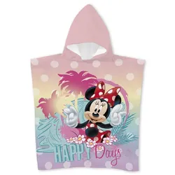 Disney Disney Minnie Mouse Badeponcho – Kapuzenhandtuch 55×110 cm