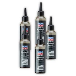 5x Waffenöl LIQUI MOLY 24391 GUNTEC Waffenöl Gun Oil 100 ml