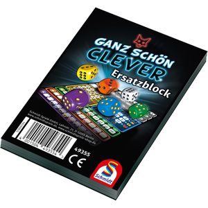 Schmidt-Spiele Spielblock 49355, Ganz schön clever, ab 8 Jahre, 10,5 x 14,8cm, 75 Blatt