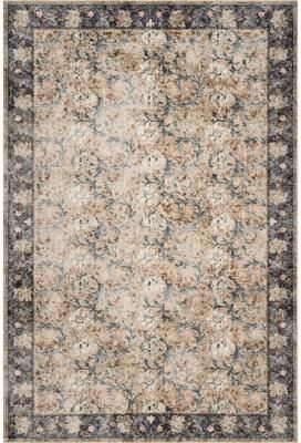 Nuloom Carivelle Floral & Paisley Washable Rug