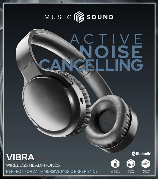 Cellular Line Cuffia Wireless Btheadbmsvibrak-nero