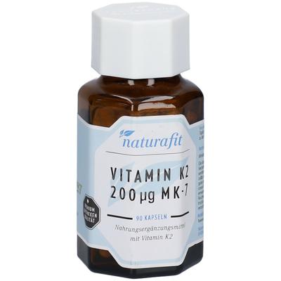 Naturafit Vitamin K2 200 µg Mk-7 Kapseln 90 St