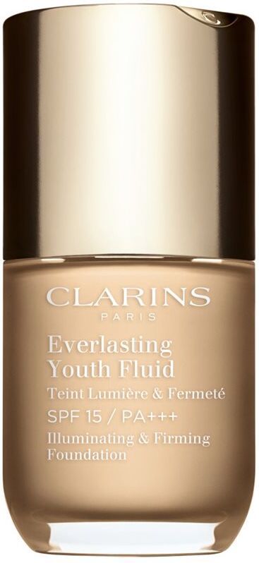 Clarins Everlasting Youth Fluid Foundation fond de teint illuminateur SPF 15 teinte 101 Linen 30 ml