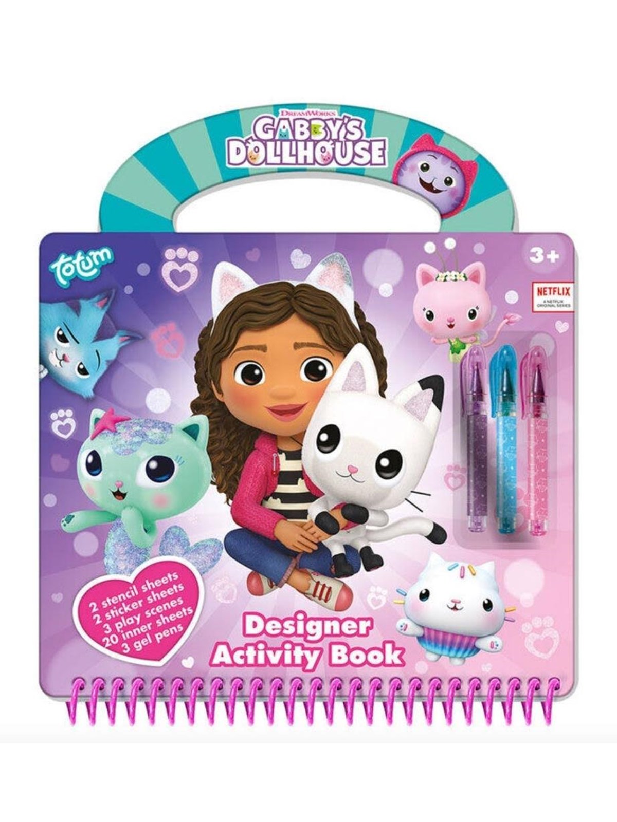 Totum GABBY'S DOLLHOUSE Designer Activity Book