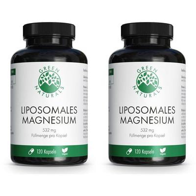 Green Naturals Magnesiumcitrat liposomal veg.Kaps. 2x 2x120 St Kapseln