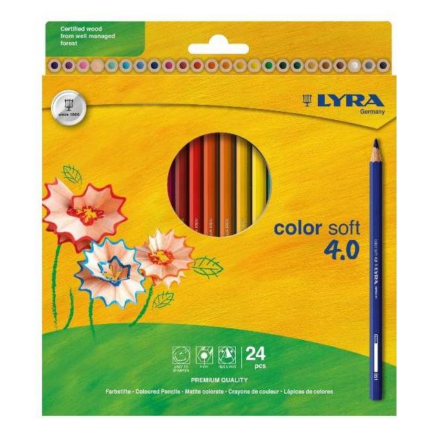Lyra Color Soft 4.0 Hängestift 24 Farben (24x) (L2421240)