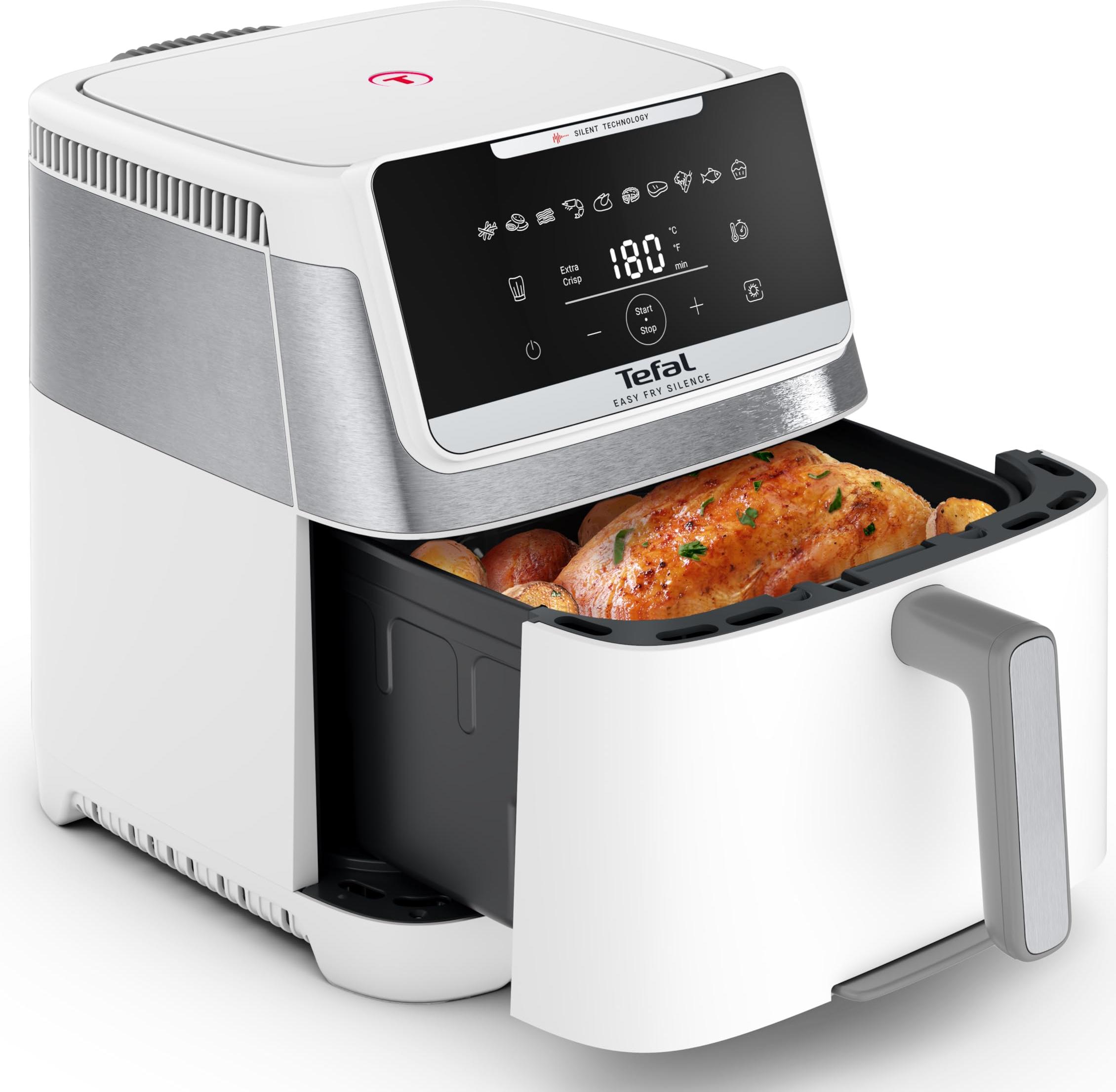 Tefal Easy Fry Silence EY8421E0, Heißluftfritteuse, 7 l, 2 kg, 220 °C, 6 Person(en), Einzelbild