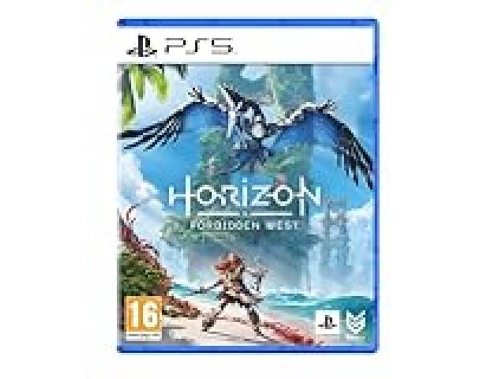 Sony PlayStation 5 Jeux, Horizon Forbidden West PS5, Édition Standard, Version Physique avec CD, Langue : Français, 1 joueur, PEGI 16+