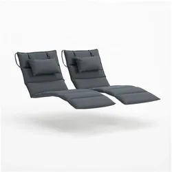 HOME DELUXE Wellenholzliege/Waldsofa TAIGA - 2 Auflagen