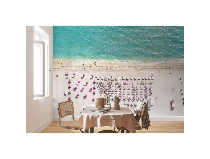 Papier peint intissé Pink Umbrella 400cm