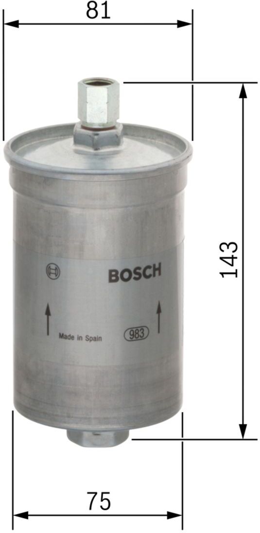 Kraftstofffilter BOSCH 0 450 905 007