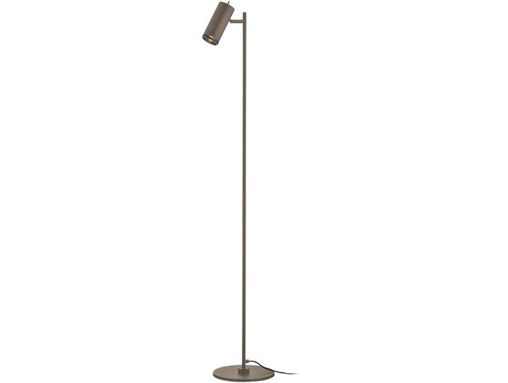 Leselampe Adina Taupe Metall H 135 cm