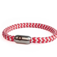 Fish and Ships - Dive X-Treme Taucherarmband - Rot - Größe: S (17cm)