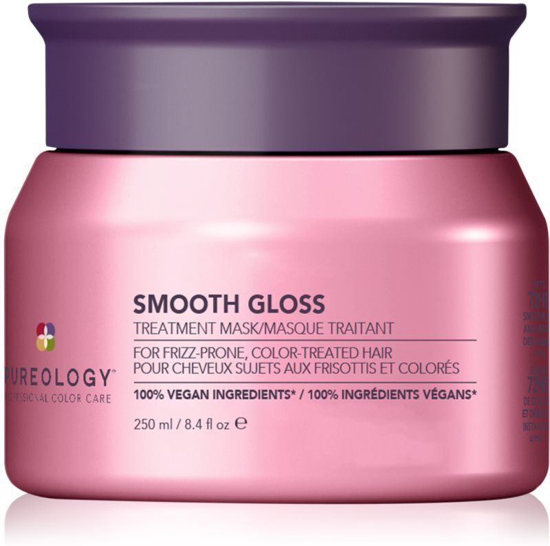 Pureology Smooth Gloss masque nourrissant cheveux pour femme 250 ml