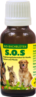 cdVet Naturprodukte GmbH BACHBLÜTEN S.O.S flüssig vet. 20 ml 10403437