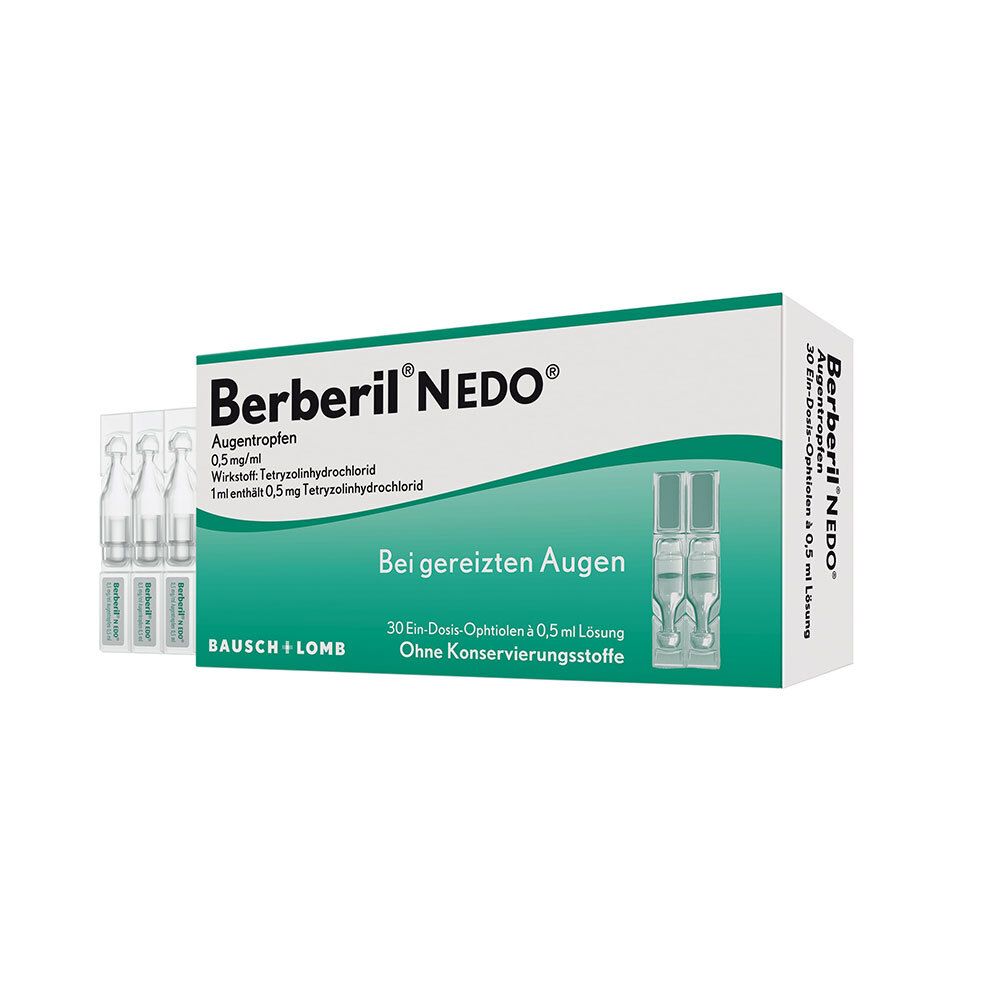 Berberil N EDO Augentropfen 30x0,5 ml