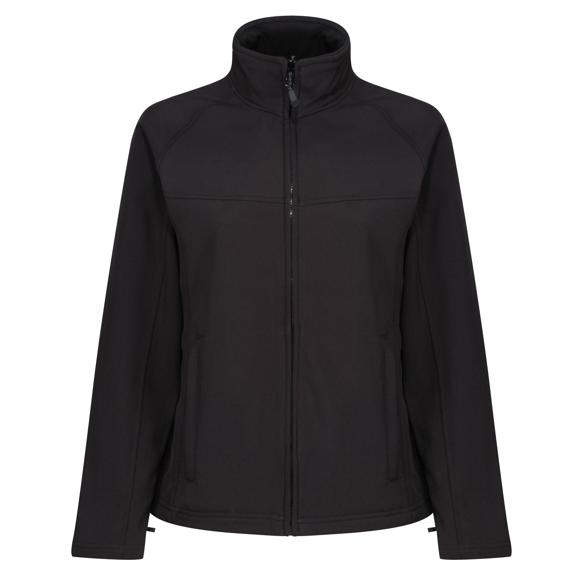 Regatta Dames Uproar Softshell Windbestendig Jasje (Allemaal zwart)
