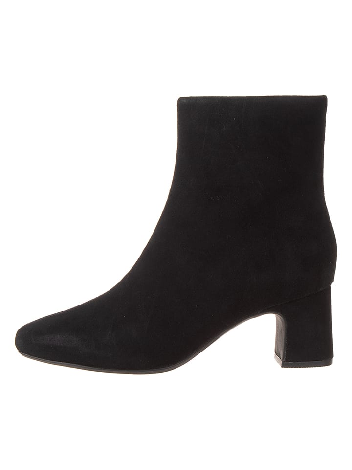 Clarks Leder-Stiefeletten "Fernie" in Schwarz - 41
