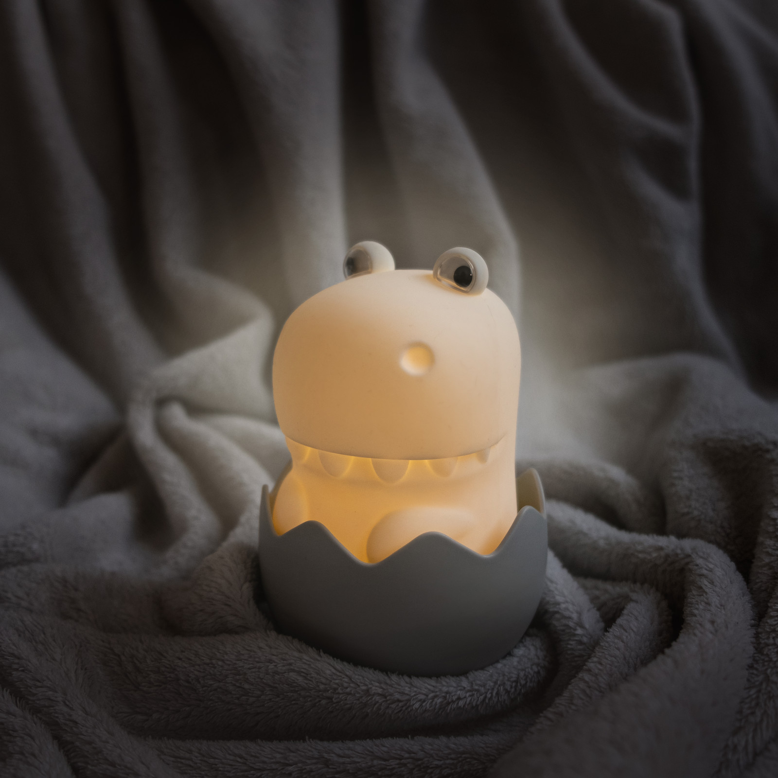 MEGALight Diggy Dino LED Nachtlampje wit