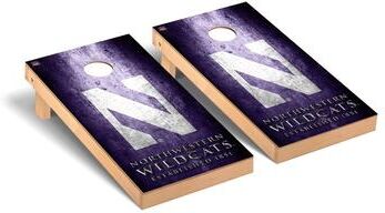 Skip's Garage Northwestern Wildcats Museum Cornhole Board Set