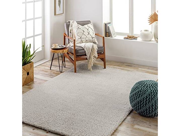 Livabliss Trento Shaggy Teppich 200x275 cm – Beige