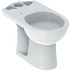 Geberit Renova Stand-Tiefspül-WC 203820000 für aufgesetzten AP-Spülkasten, Abgang horizontal, weiß