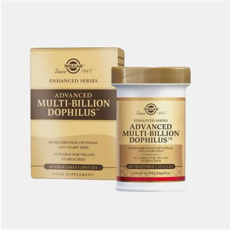 SOLGAR ADVANCED MULTI BILLION DOPHILUS 60 CÁPSULAS