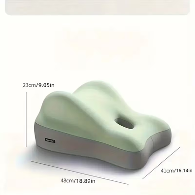 Youfap Market Adult Memory Foam Pillow, Couples Butt Cushion For Pregnant Women, Provides Intimacy Support green