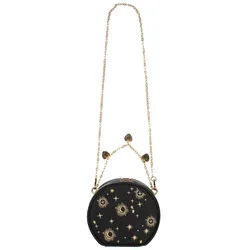 Tasche "Mond & Sterne", schwarz