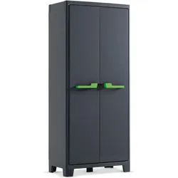 Keter Lagerschrank mit Einlegeböden Moby Graphitgrau 182 cm