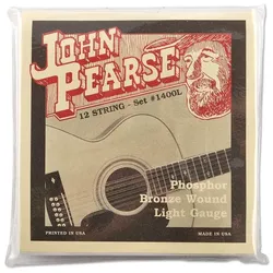 John Pearse 1400L Phosphor Bronze - Light | 010-047 - Saiten Westerngitarre