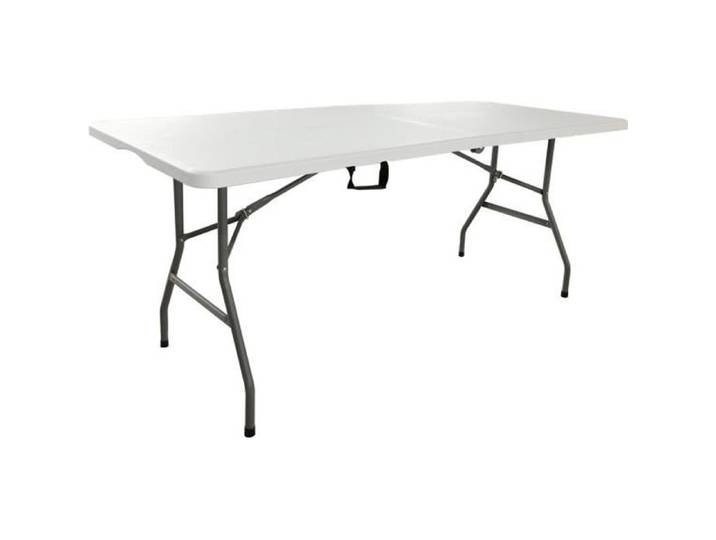 Table Pliable de Jardin Portable Résine New Koln Gardiun 180x74x74 cm