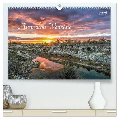 Australiens Westküste (hochwertiger Premium Wandkalender 2026 DIN A2 quer), Kunstdruck in Hochglanz