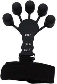 Inspired Finds Silicone Finger Exercise Stretcher And Hand Strengthener For Grip Training And Rehab black
