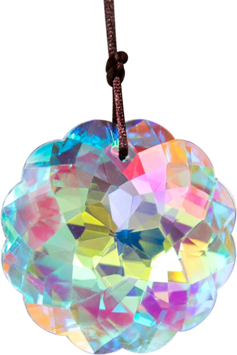 Achilles Prisma Decoratie - Crystal Glazen Ophanger voor in de Tuin