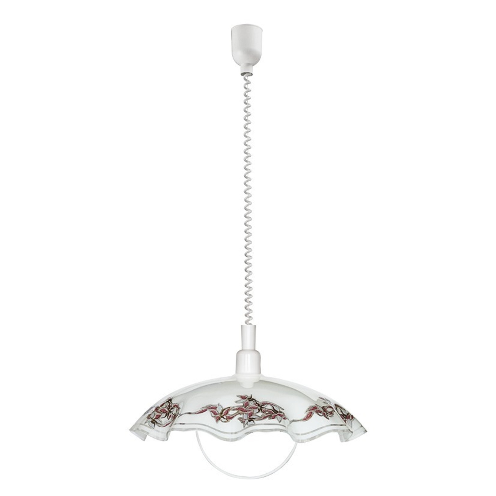 Eglo Hanglamp Vetro Flowerprint wit