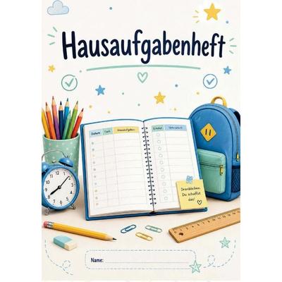 Hausaufgabenheft, Taschenbuch von Lilly Lernenlust, Bookmundo, 978-94-037-4917-4