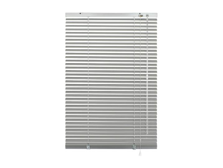 Jalousie GARDINIA Aluminium-Jalousie 25 mm Gr. 3, silber (silberfarben), B:90cm H:130cm, Jalousien, Jalousie, Jalousiebänder farblich passend