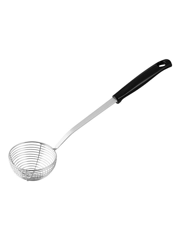 FM Professional Abseihkörbchen in Silber/ Schwarz - (L)27 cm - onesize