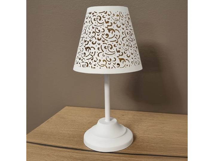 Lanterne Syano 12 x 24 x 12cm Blanc
