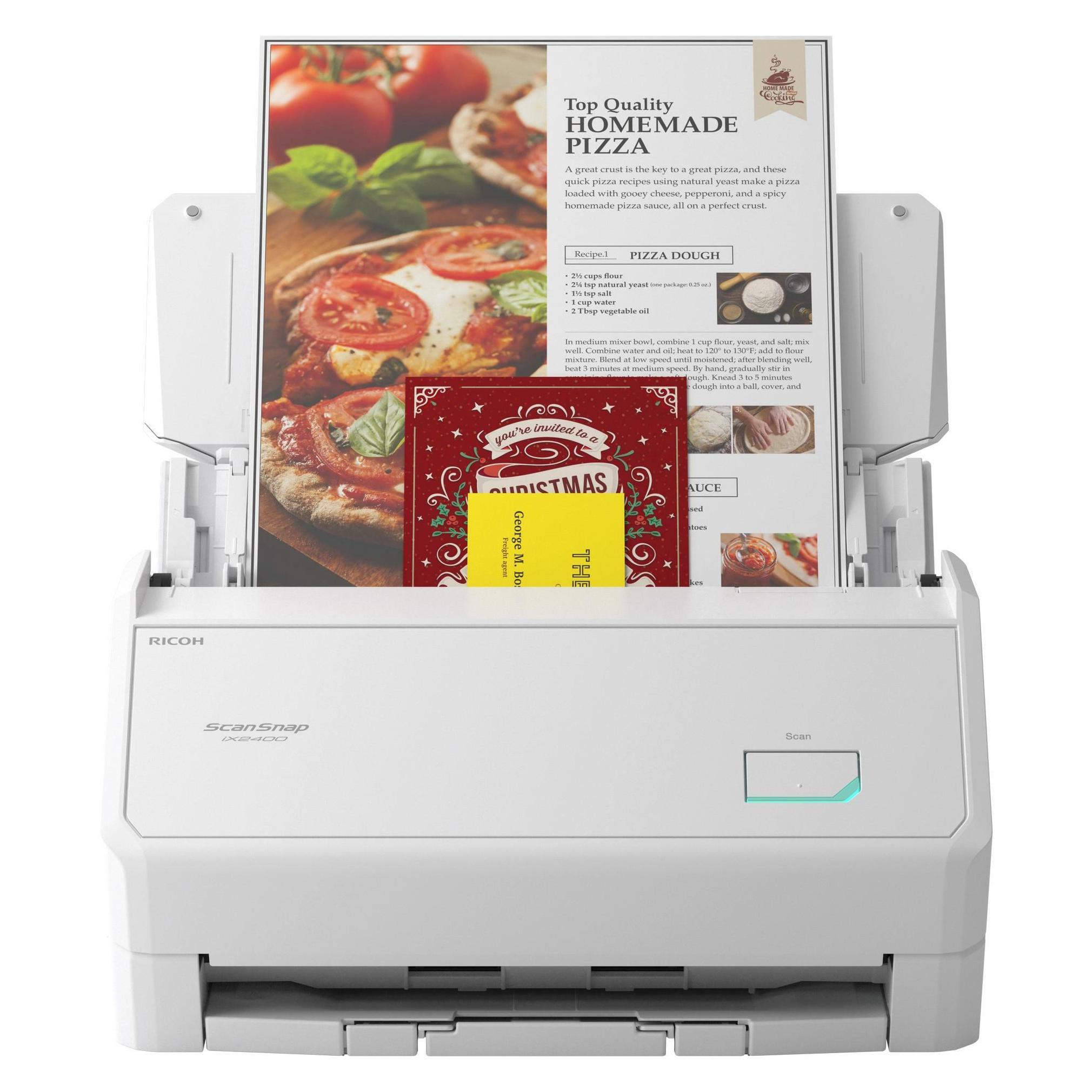 Ricoh ScanSnap iX2400 45ppm/90ipm White A4 Duplex ADF USB 3.2 (USB) (PA03870-B101)