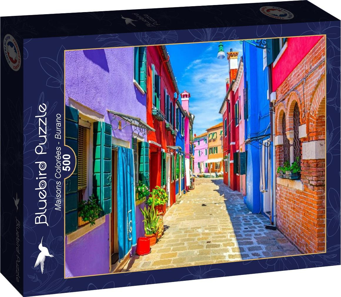 Bluebird Puzzel Eiland Burano 500 stukjes