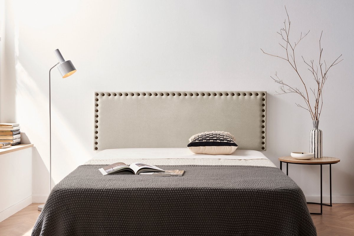 Moonia Hoofdbord - Tan Beige - Hoogte: 55 cm