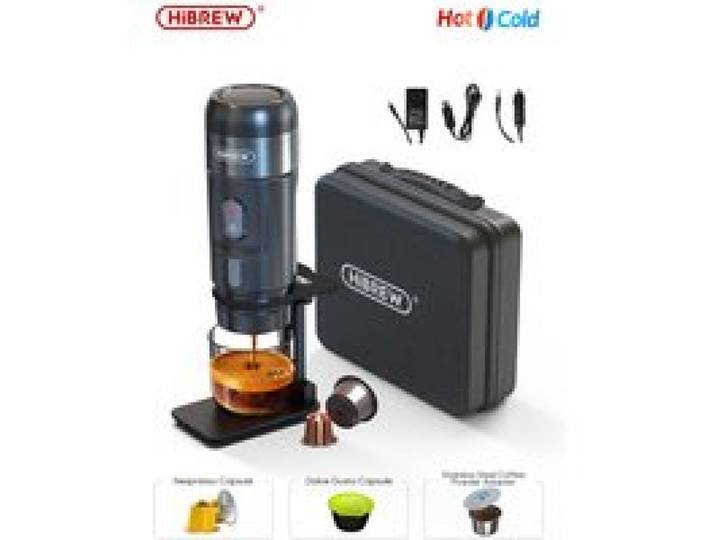 Machine à café cafetière portable pour les voyages machine à café expresso portable électrique sans fil pour voiture et maison