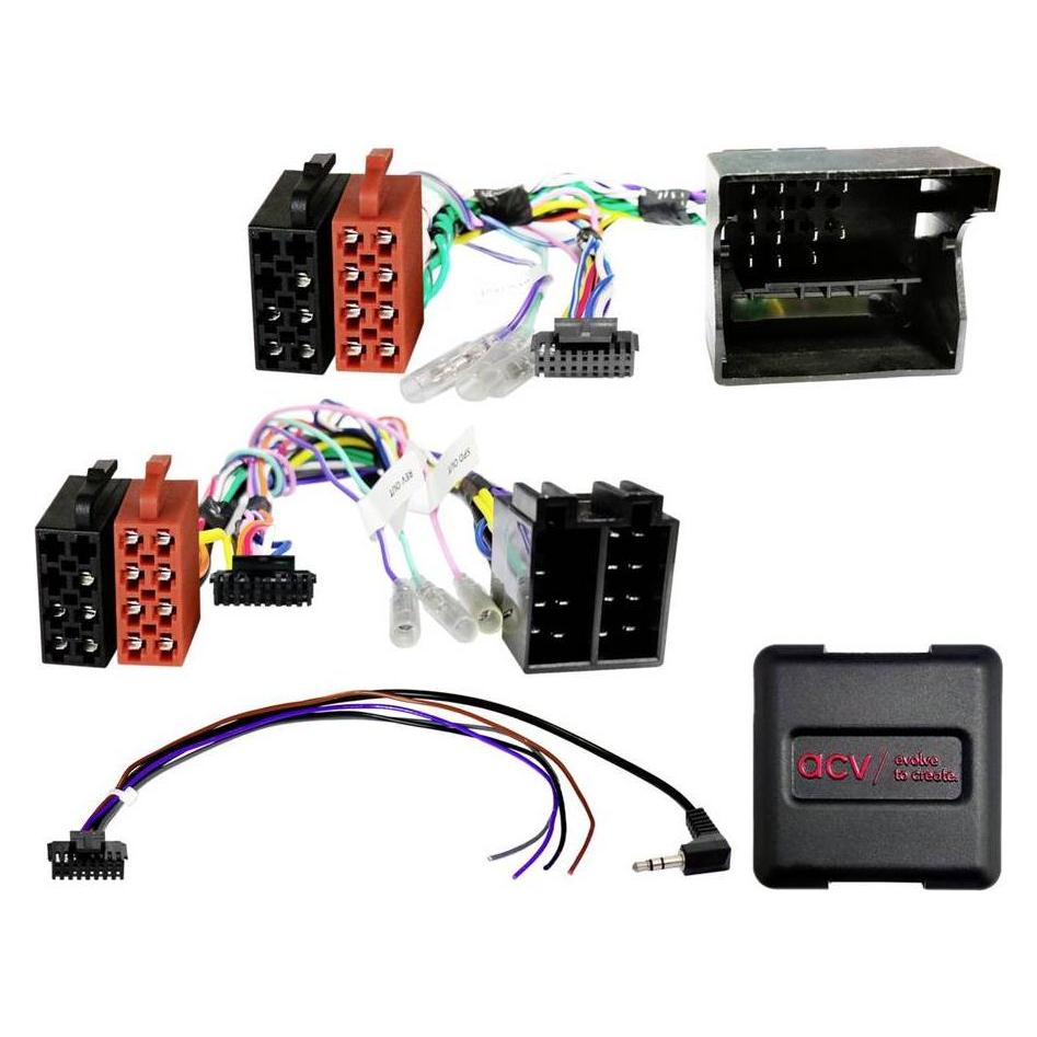 ACV 42xmc00c | Lenkradinterface Mercedes / Smart / VW (ISO / Quadlock) (42xmc00c-0)